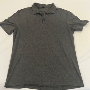 Lululemon grey short sleeve men’s polo